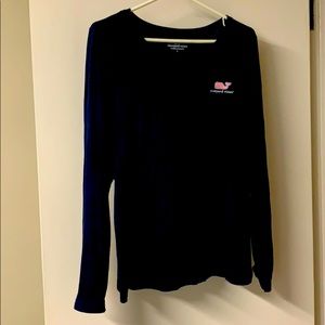 Woman’s Vineyard Vines Logo Long Sleeve Tee